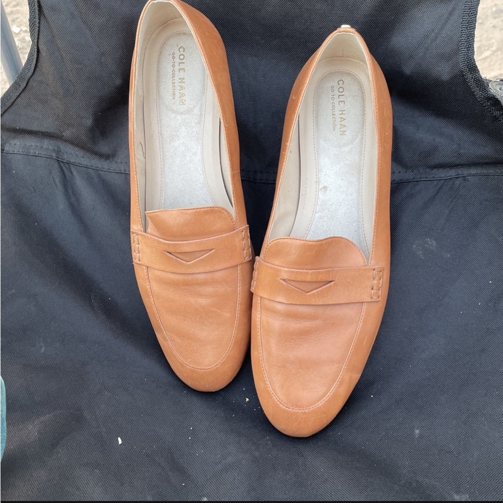 Cole Haan Brown Leather Loafers